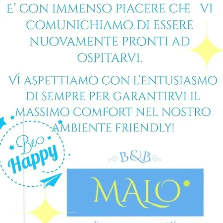 Bed and breakfast Malo Family Friendly *